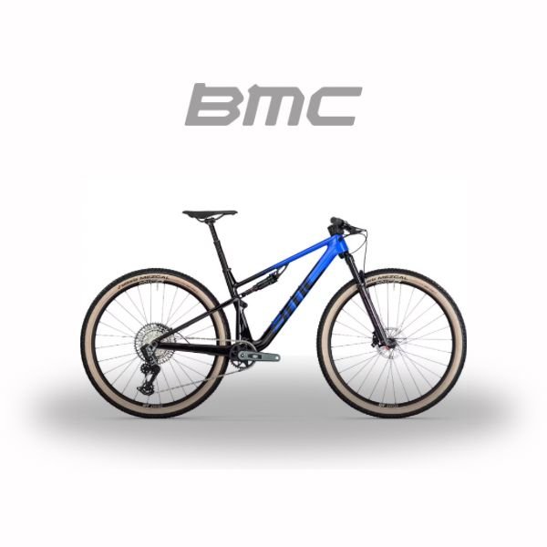 VTT Tout-Suspendu BMC Fourstroke One Sram GX Eagle AXS 12V 29'' Bleu Ultramarine Noir 2024