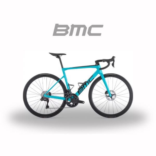 BMC Teammachine SLR 01 Four Vélo de Route Shimano Ultegra Di2 12S 700 mm Bleu turquoise