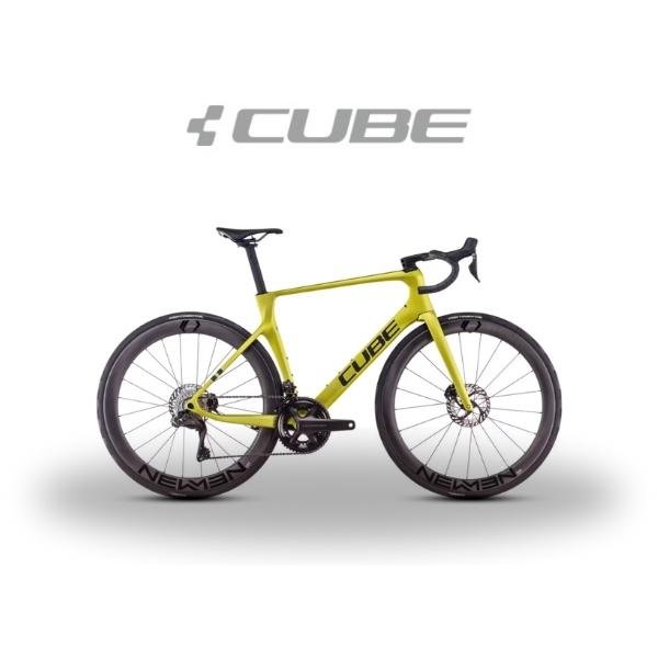 Cube Agree C :62 Race Vélo de route Shimano Ultegra Di2 12V 700 mm Vert Citron 2025.
