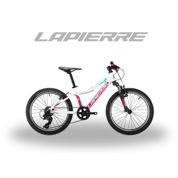 Vélo enfant Lapierre Prorace 20 girl Blanc